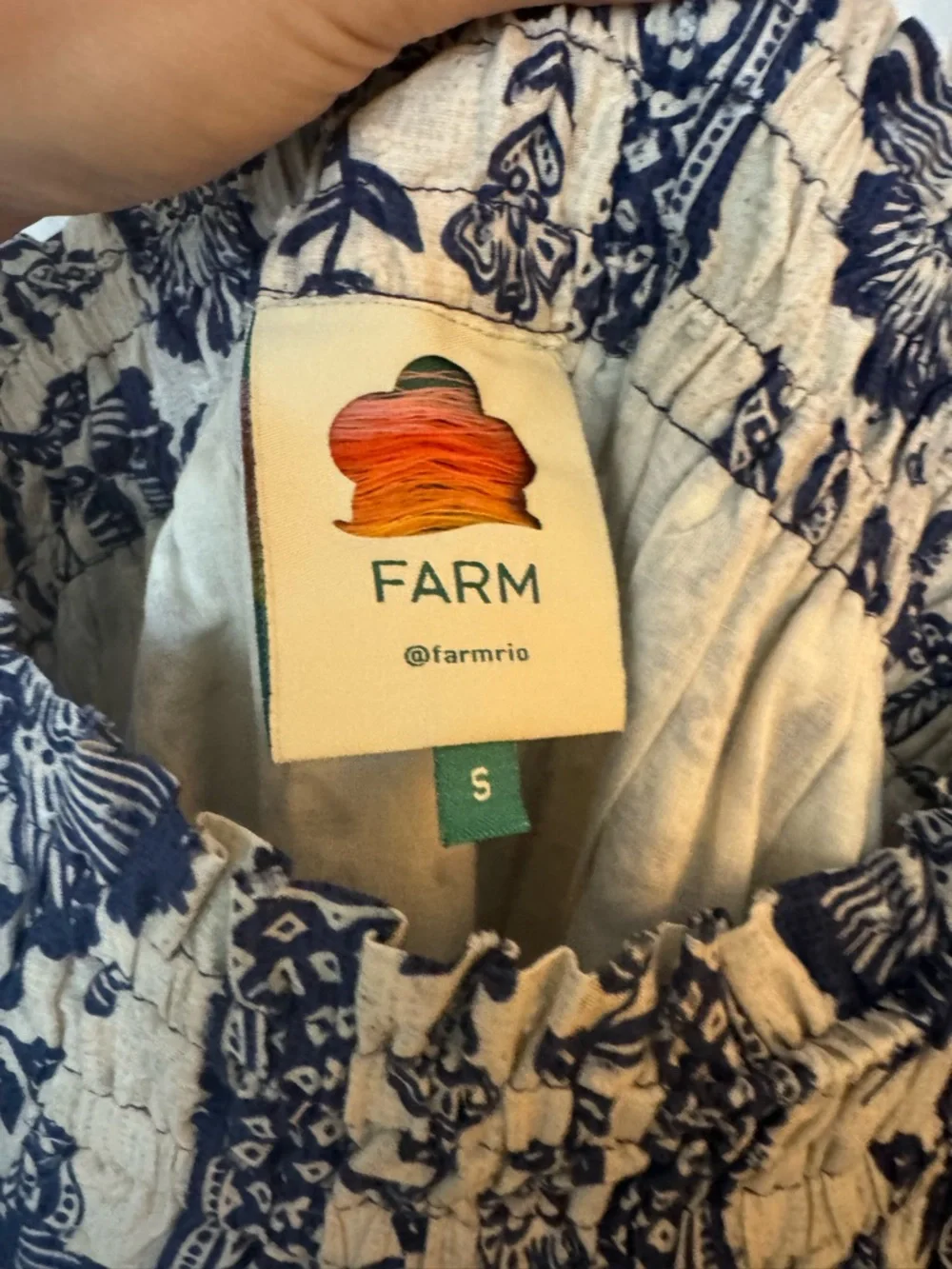 Farm Rio Floral Sundress - Spaghetti Strap Dress - Picture 2 of 3